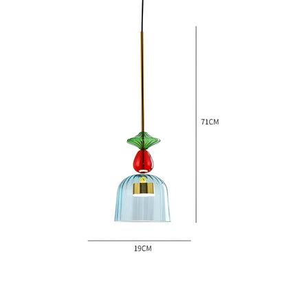彩灯 | 北欧カラフルガラスペンダントライト | デコレーション照明